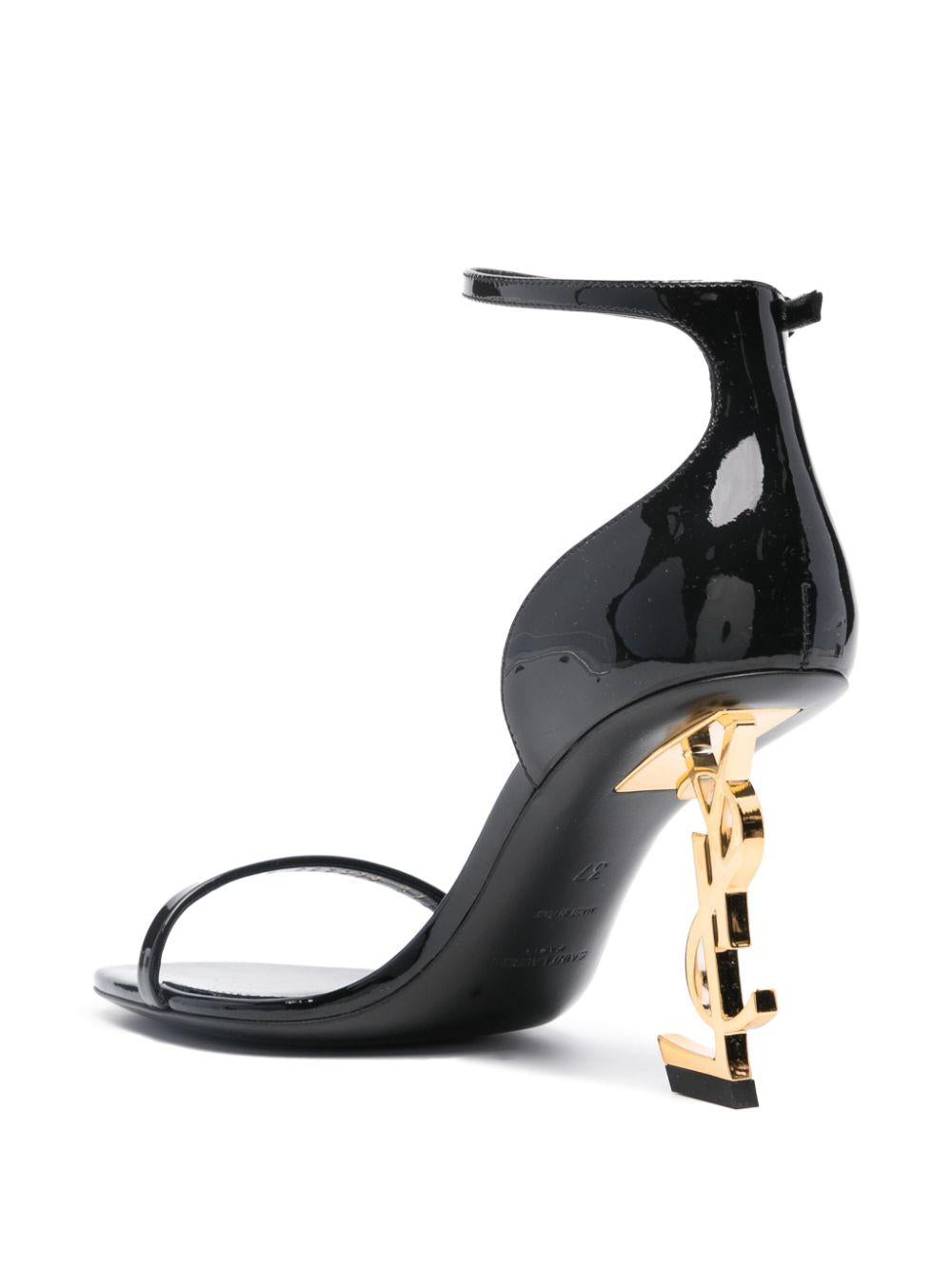 Opyum 85mm patent-leather sandals 557679 1TV1A1000 SAINT LAURENT 