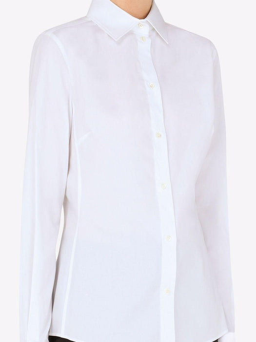 button-up poplin shirt F5G19T FUEEEW0800 DOLCE & GABBANA 