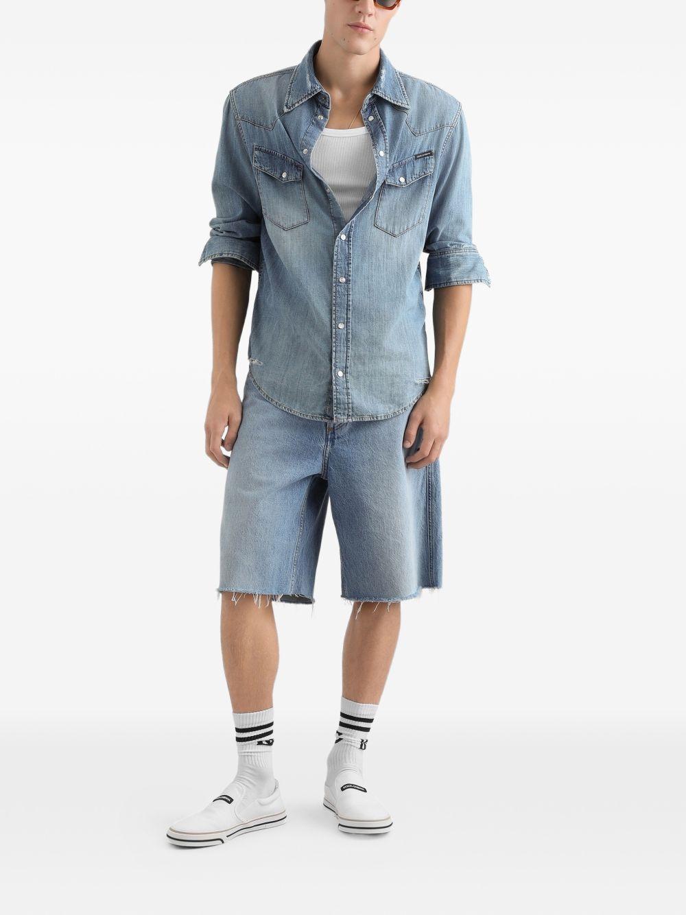 Western buttoned shirt G5OD5D G8OJ3S9001 DOLCE & GABBANA 