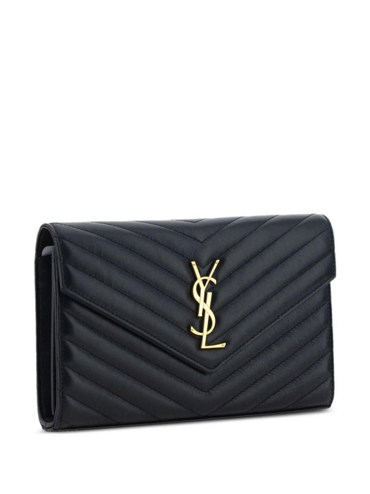 Cassandre leather chain wallet 377828 AAA441000 SAINT LAURENT 
