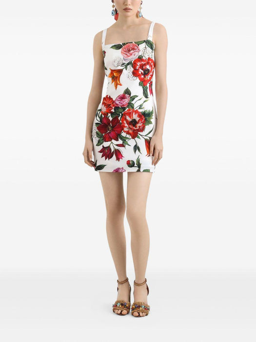 silk mini dress F6TVVT FSA7VHA5PB DOLCE & GABBANA 