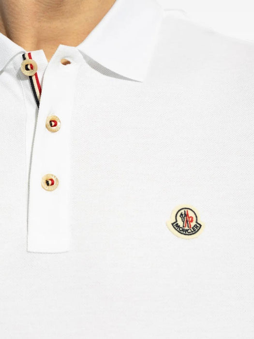 Logo-appliqué Polo Shirt L1-091-8A000-26-84556 001 MONCLER 