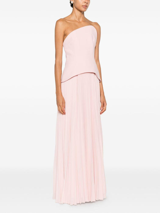 Britt Maxi Dress OS44017 PALE PINK SOLACE LONDON 