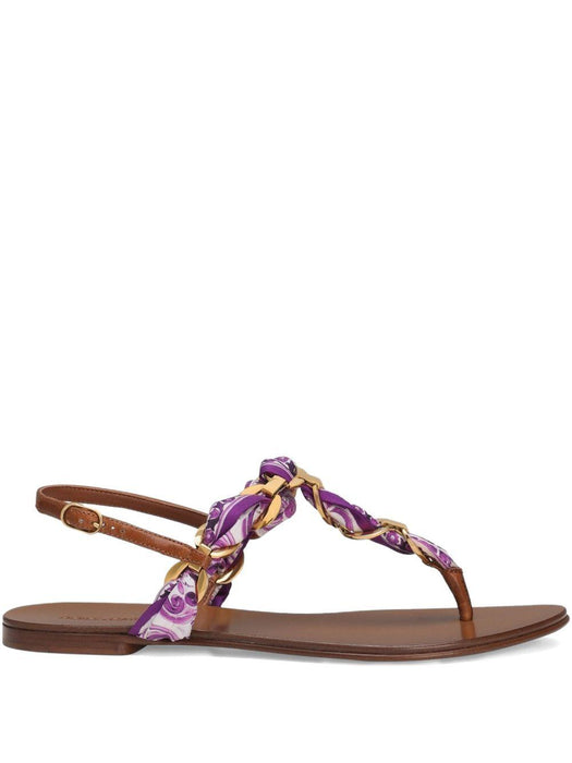 Maiolica-print sandals CQ0639 AE490I03TN DOLCE & GABBANA 