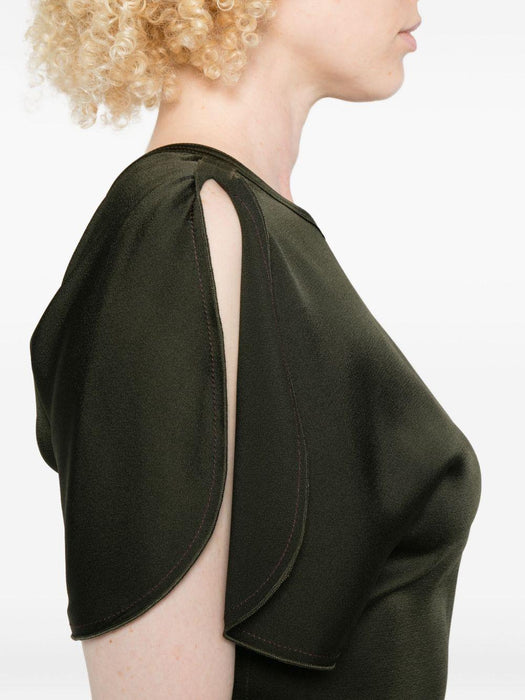 draped-sleeve blouse 1425WTP006579A 2706 VICTORIA BECKHAM 