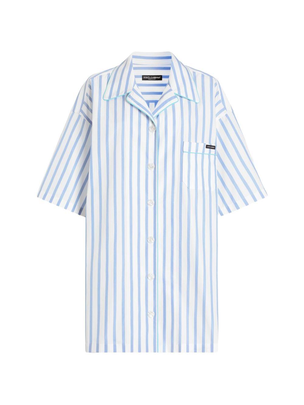 chest-pocket striped shirt F5U31T FR52WS8051 DOLCE & GABBANA 