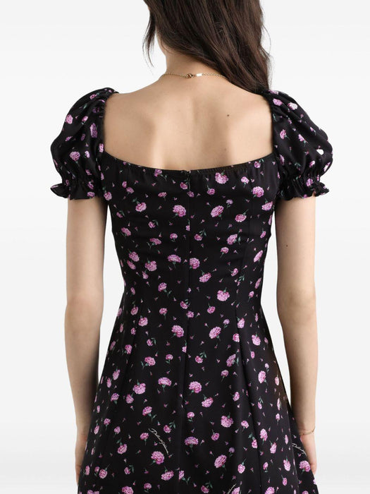 ruffled floral mini dress F60GOT FSA8MHN5XX DOLCE & GABBANA 