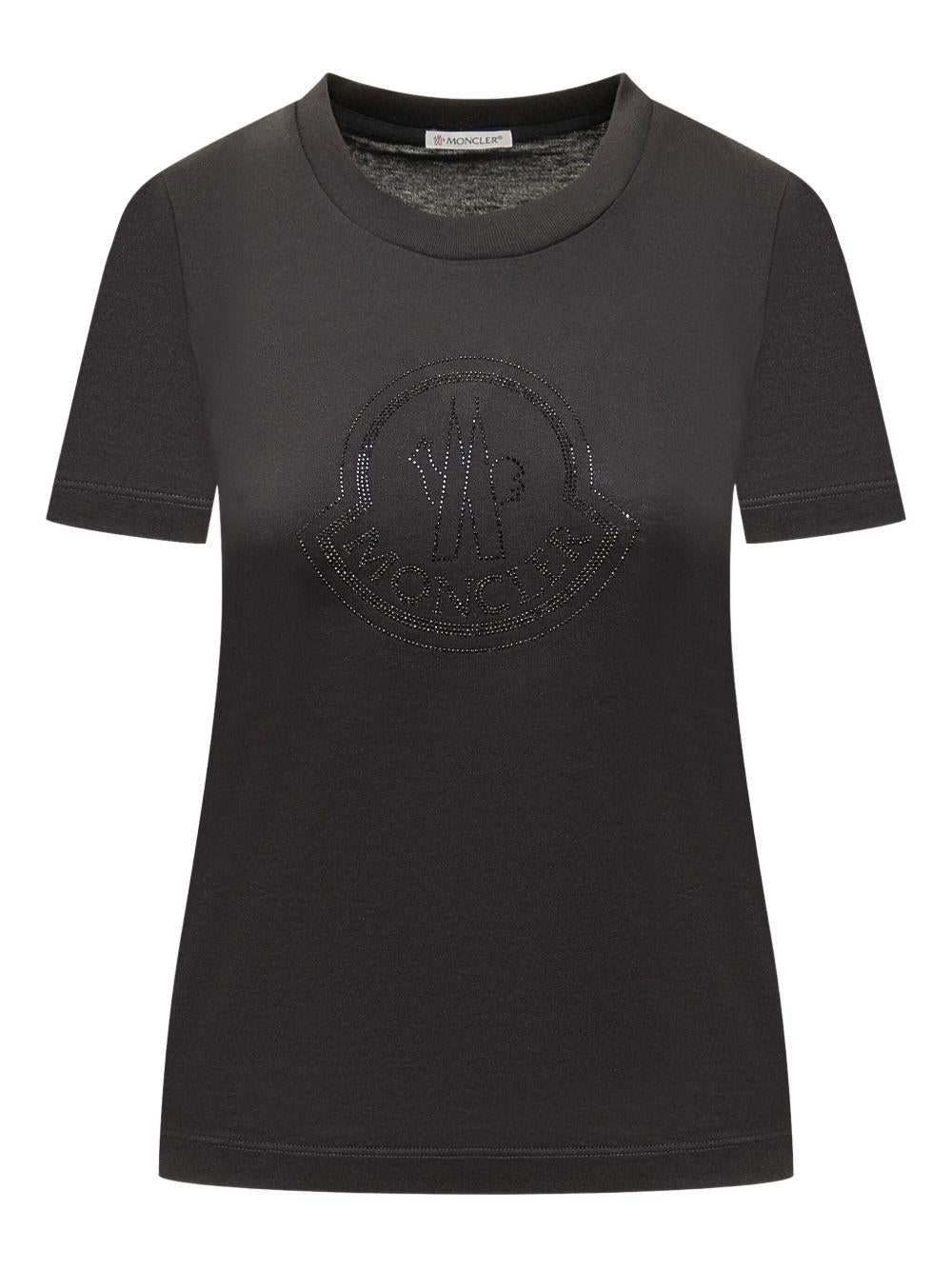 logo-embellished T-shirt K20938C00013 89AB2999 MONCLER 