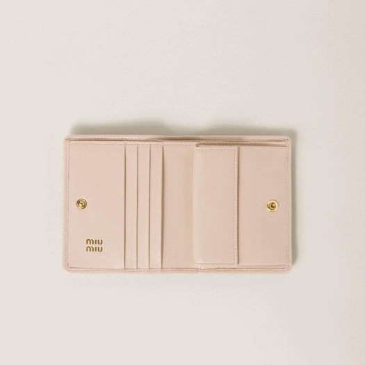 Small matelassé wallet 5MV204 AFPPF0236 MIU MIU 