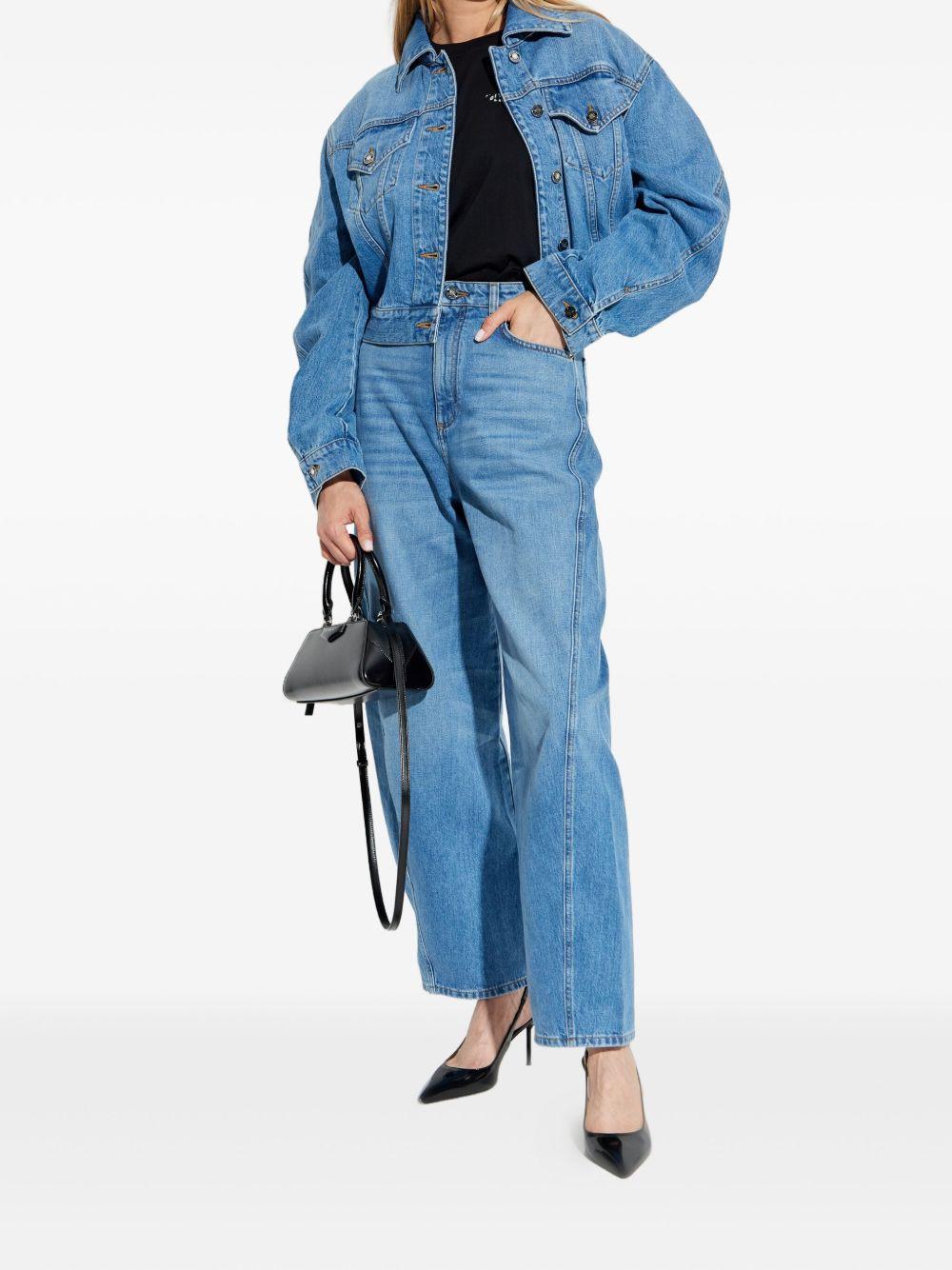 puffed-sleeve denim jacket BW00SK516F 420 GIVENCHY 