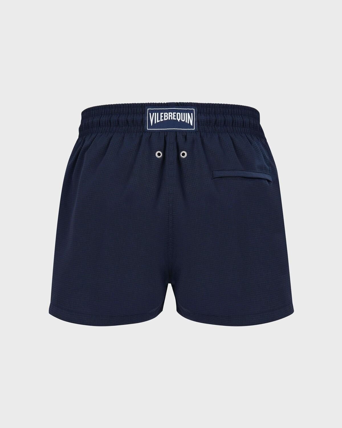 Men Short Ultrafine Merino Wool Swimwear Micro Carreaux 26163812 390V VILEBREQUIN 