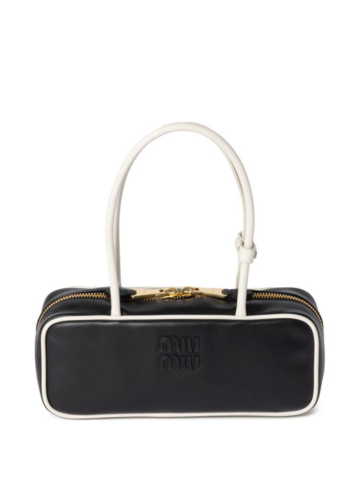 Beau leather tote bag 5BB173 V OWM 2IBPF0967 MIU MIU 
