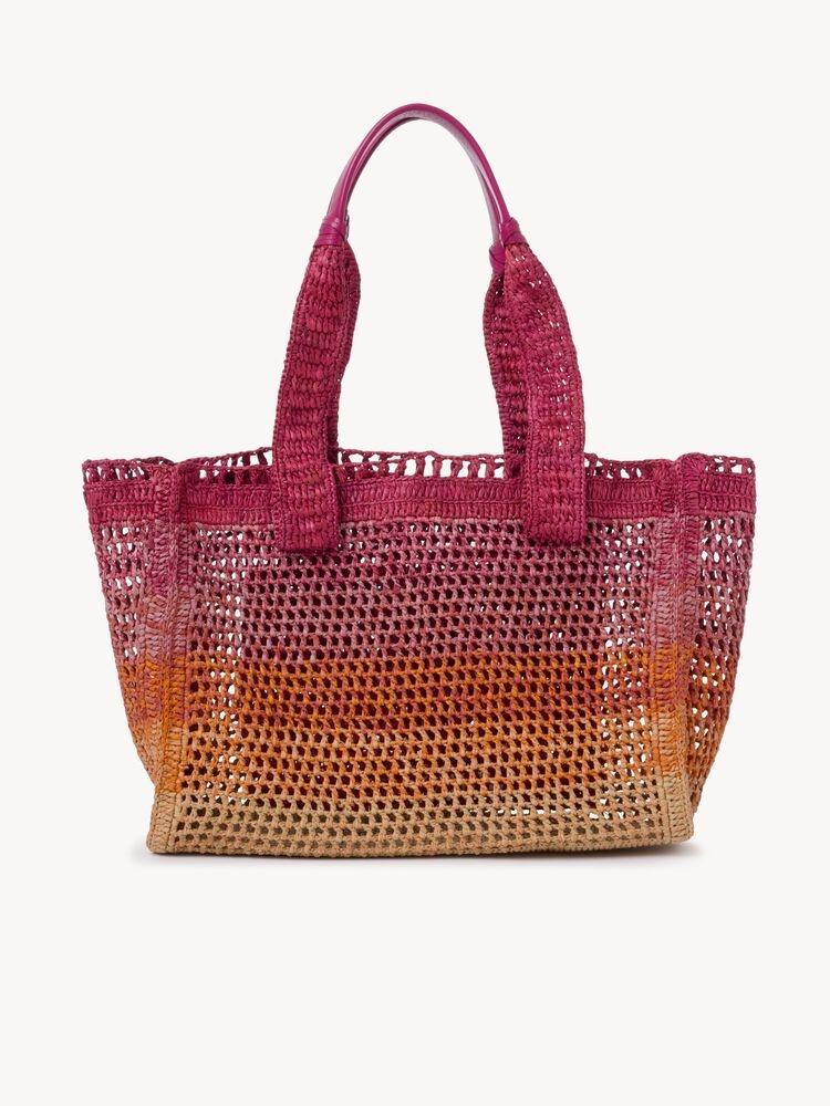 Summer Banana east-west tote bag in raffia 26US904S14 8ZA CHLOÉ 