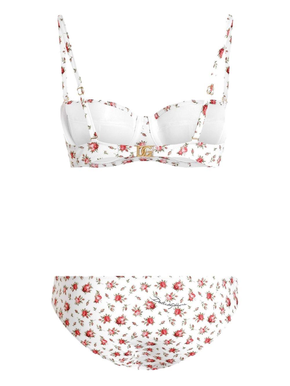 floral-print bikini O8A17J ON0D1HA5XJ DOLCE & GABBANA 