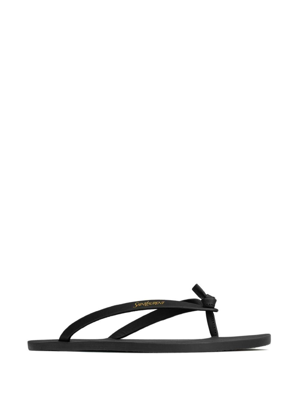 thong strap flip-flops 861304 DWE001000 SAINT LAURENT 