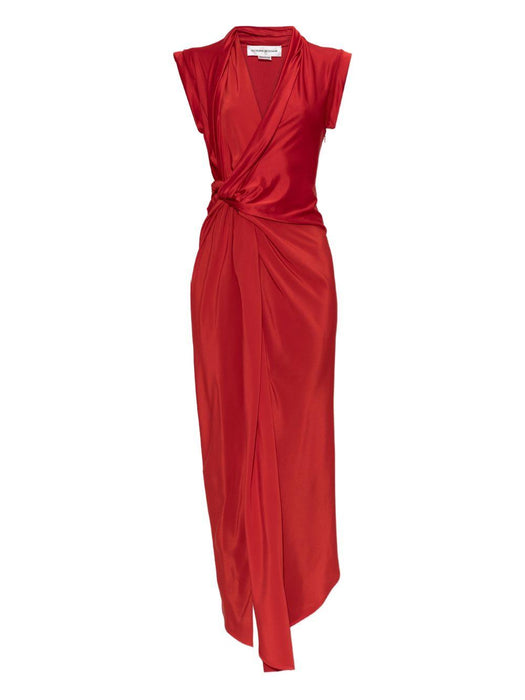 knot detail maxi dress 1126WDR006893A 9631 VICTORIA BECKHAM 