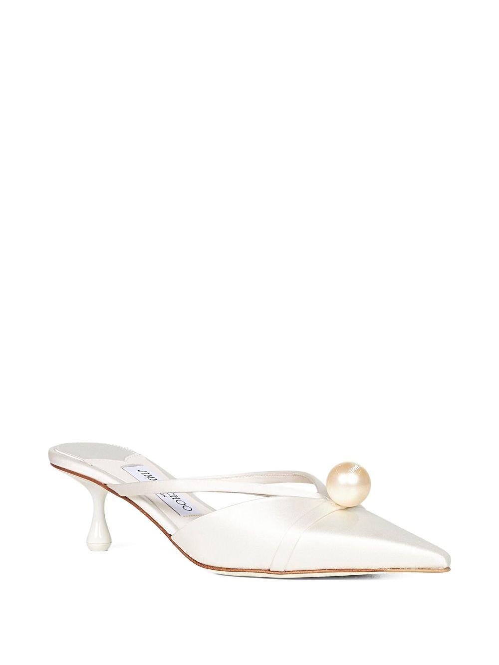 50mm pearl-embellished pointed-toe mules SANA MULE 50 AOD IVORY/WHITE JIMMY CHOO 