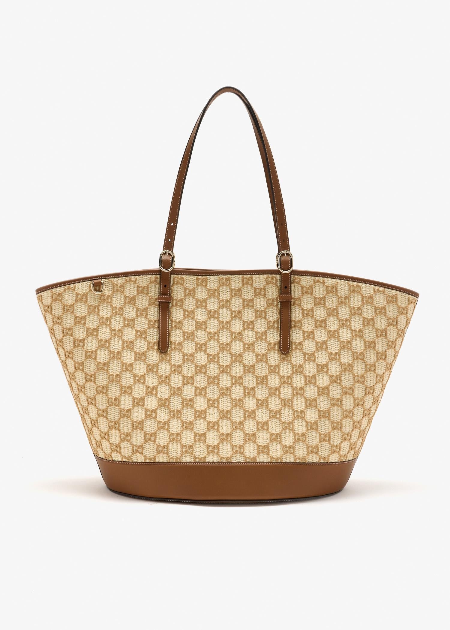 Woven large tote bag 856096 FAFKK9343 GUCCI 