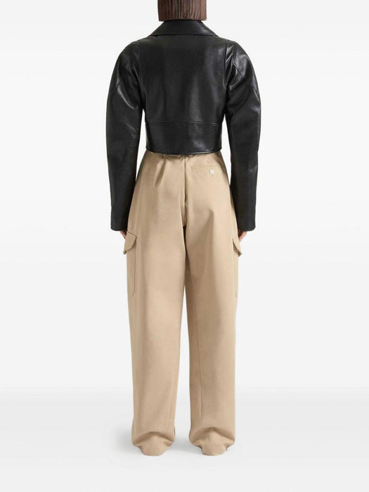 cropped leather jacket BW00SS61V3 001 GIVENCHY 