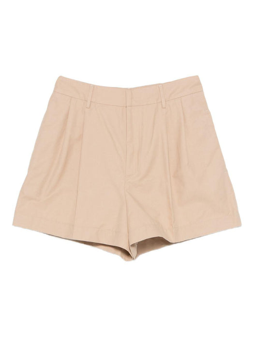 Cotton blend shorts Beige PAD266F338L790 0157 FABIANA FILIPPI 