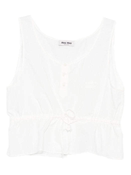 drawstring top MT2165 S OOO 163MF0009 MIU MIU 