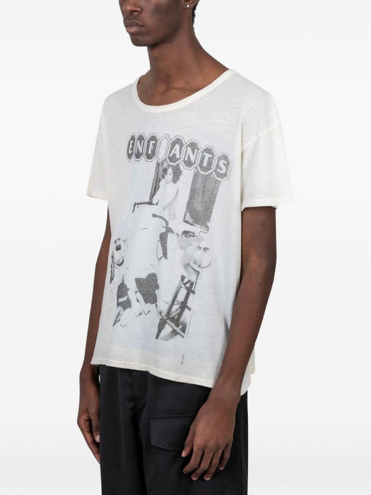 SHOW ME KANSAS T-SHIRT 01-0934 DIRTY WHITE ENFANTS RICHES DÉPRIMÉS 