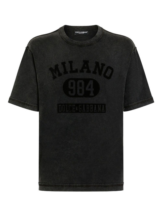 Milano 984 printed cotton T-shirt G8RI4T G7PK9N0000 DOLCE & GABBANA 