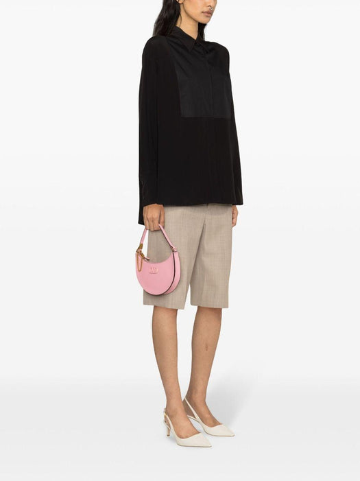 panel-detail silk shirt 1124WSH005239A 1 VICTORIA BECKHAM 
