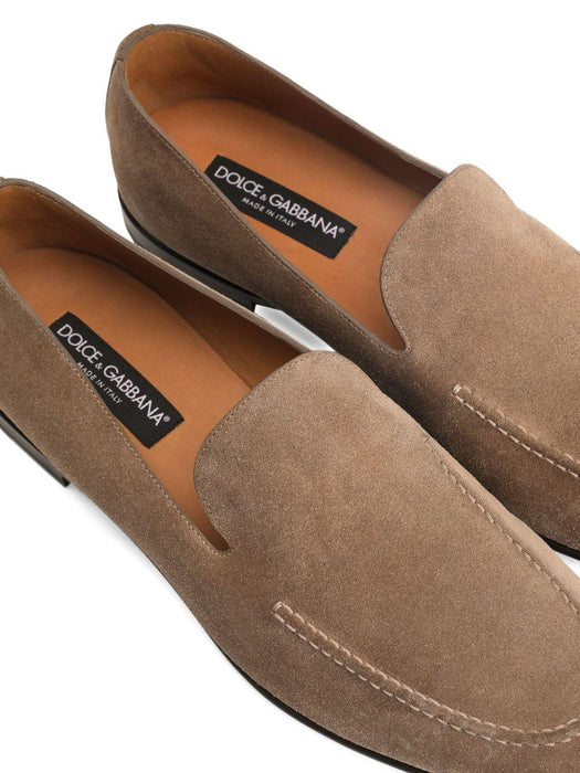 Split suede loafers A50716 AT44180024 DOLCE & GABBANA 