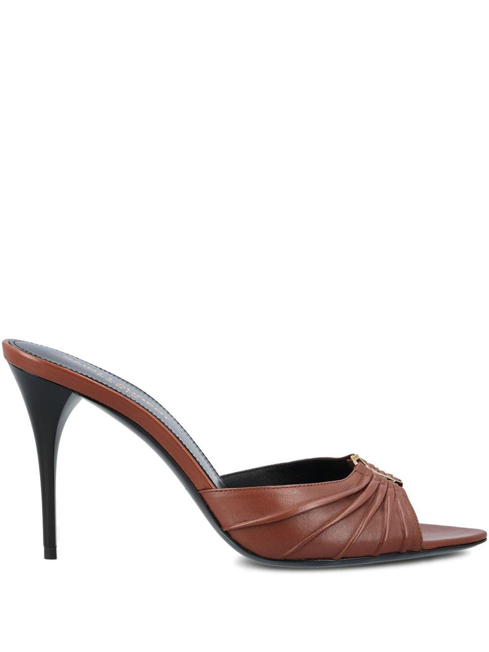 90mm Babylone sandals<BR/><BR/> 819075 AADF02603 SAINT LAURENT 