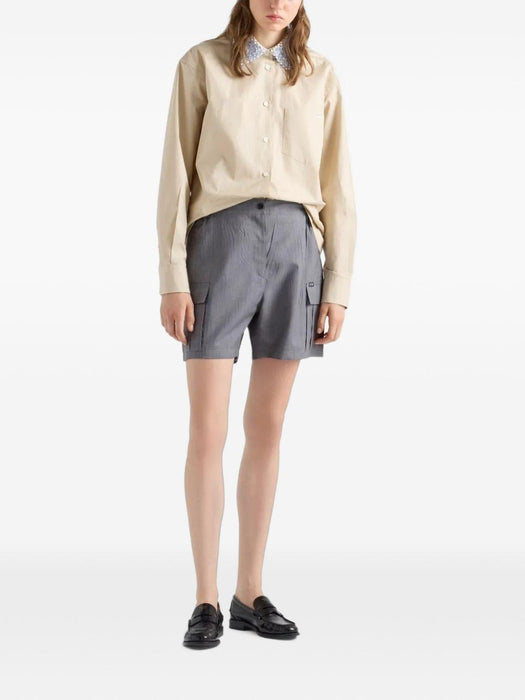 Poplin Shirt P453JR S OOO 1XV2F0F24 PRADA 