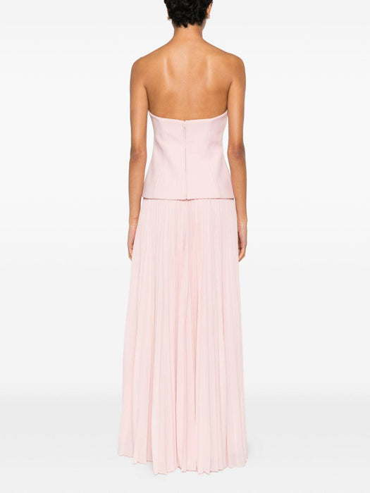 Britt Maxi Dress OS44017 PALE PINK SOLACE LONDON 