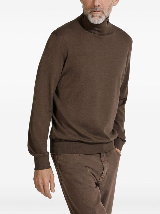 turtleneck cashmere-blend sweater UGJ00A2 120M96 ZEGNA 