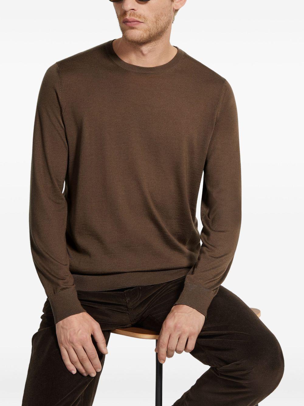 mélange crew-neck sweater UGJ00A2 110M96 ZEGNA 