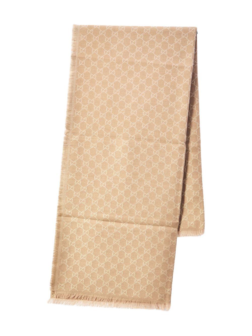 fringed-detail shawl 845243 3GC465875 GUCCI 