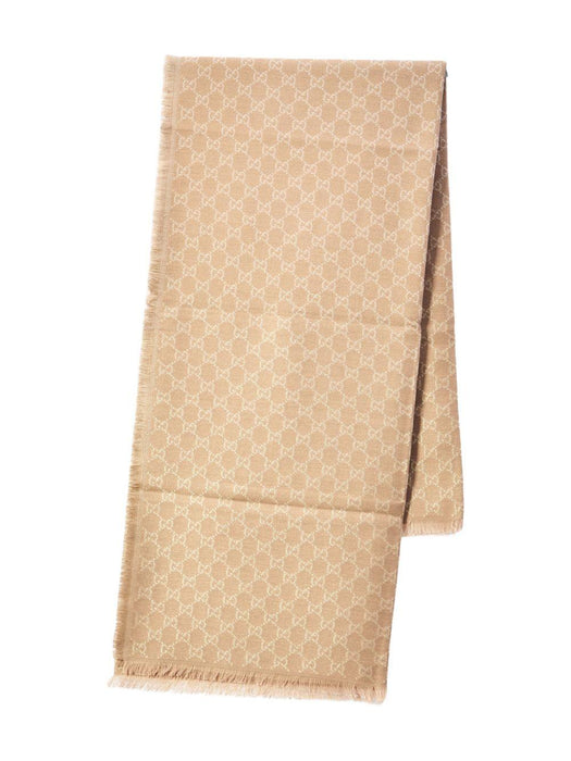 fringed-detail shawl 845243 3GC465875 GUCCI 