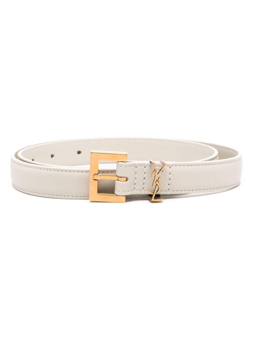 Cassandre leather belt 554465 BOO0W9207 SAINT LAURENT 