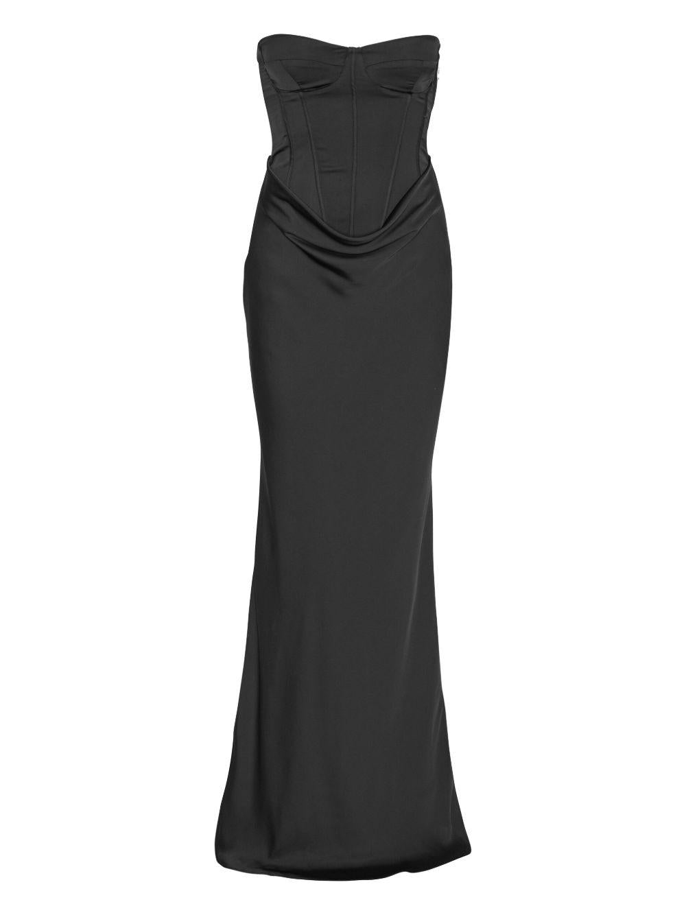corset maxi dress 114330100 100 ROTATE 