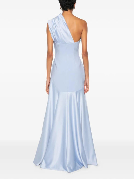 Gabriela Maxi Dress OS48013 LIGHT BLUE SOLACE LONDON 