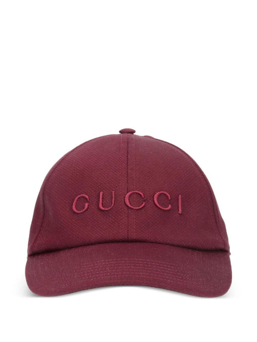 logo-embroidered baseball cap<BR/><BR/> 835851 4HBGF6200 GUCCI 