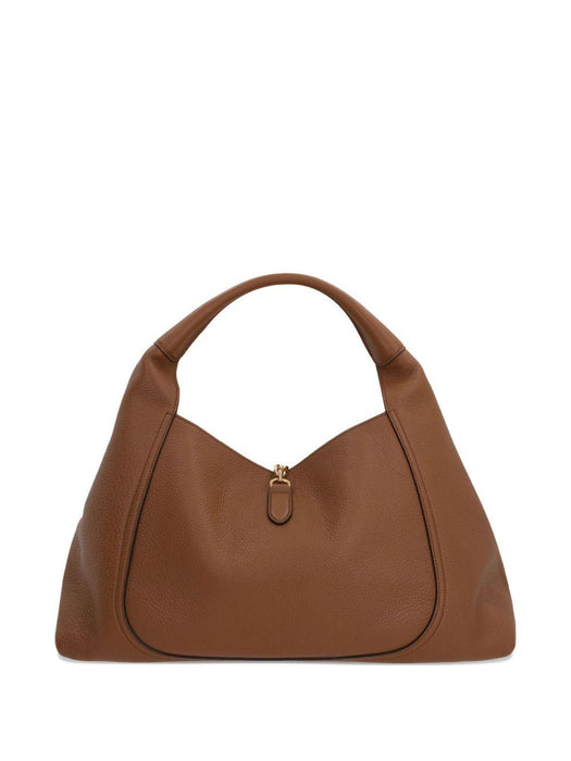 maxi Softbit grained leather shoulder bag<BR/><BR/> 837466 AAEAO2718 GUCCI 