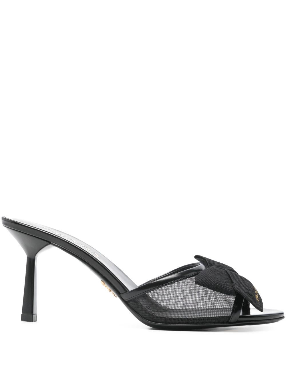 bow mesh sandals 1XX789 F 075 77TF0002 PRADA 
