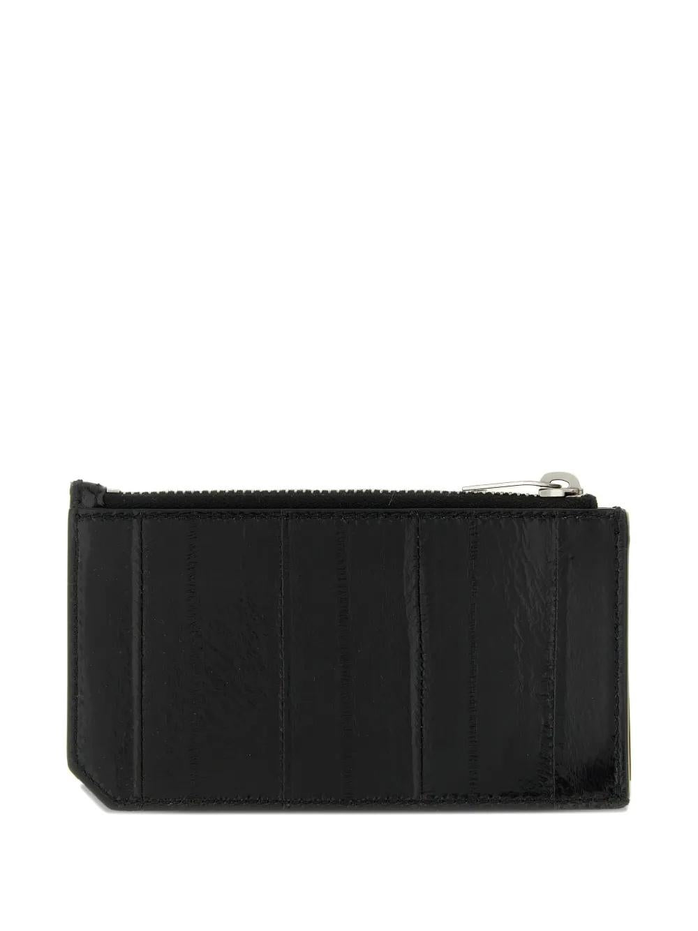 Zip-up card holder 847962 EABDD1000 SAINT LAURENT 