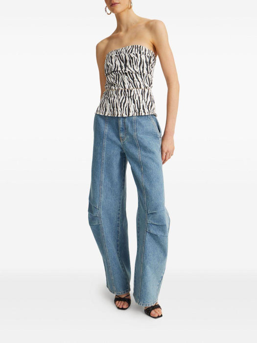panelled denim trousers 1140723054 3054 ROTATE 
