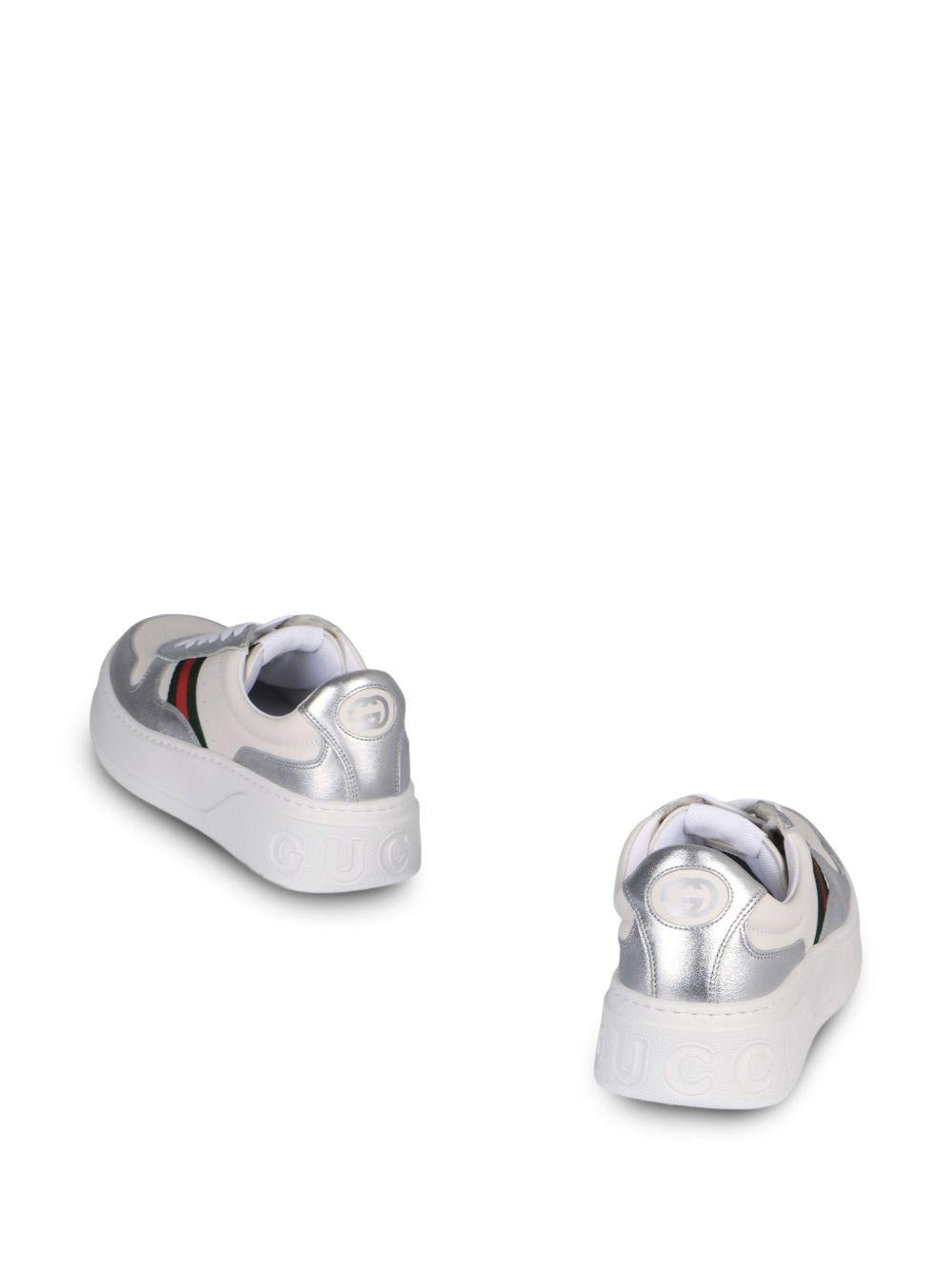 logo-lettering leather sneakers 848307 AAFMN8147 GUCCI 