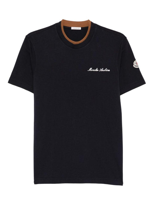 crew neck short-sleeve T-shirt L10918C00015 89AYY742 MONCLER 