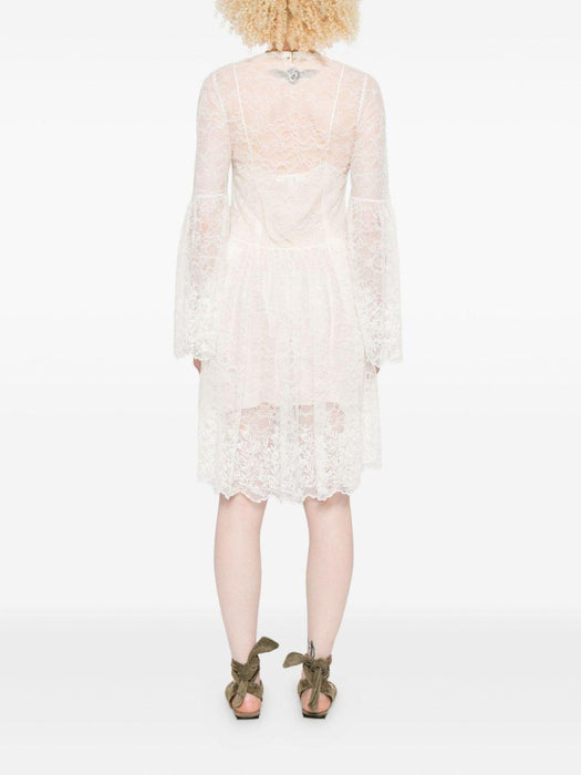 lace bell-sleeve mini dress 25ARO13990 107 CHLOÉ 