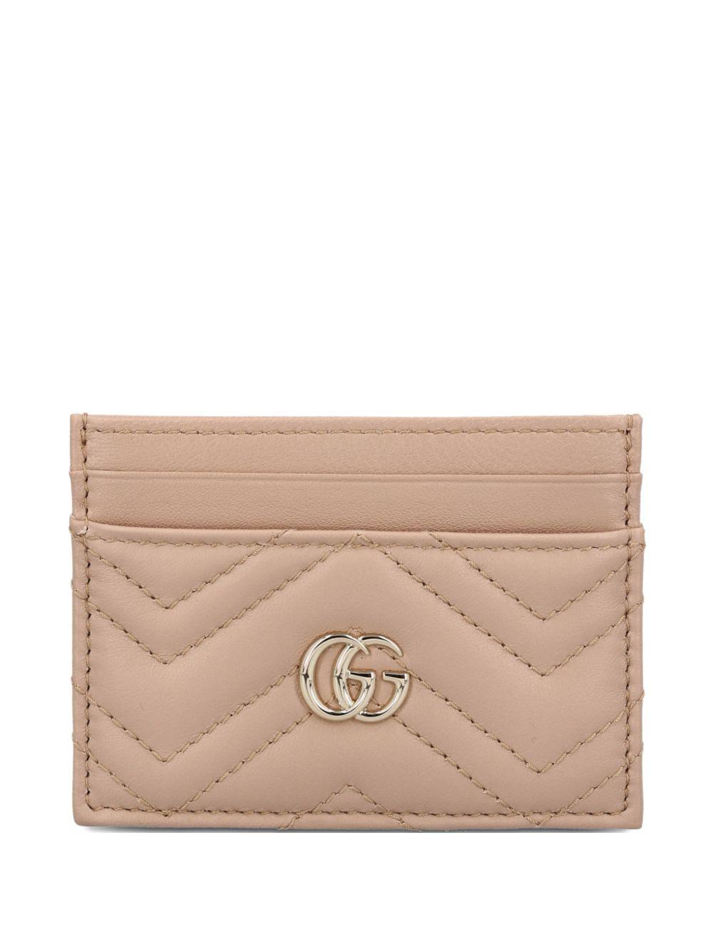 GG Marmont chevron card holder 443127 AAFAX5753 GUCCI 