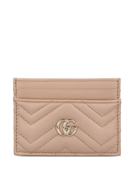 GG Marmont chevron card holder 443127 AAFAX5753 GUCCI 