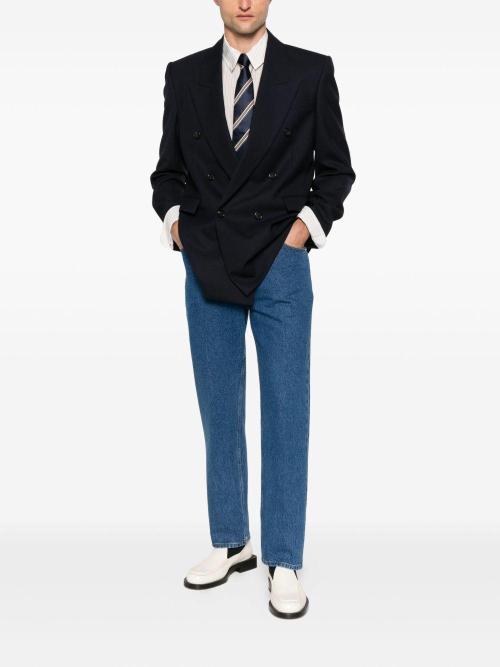 double-breasted wool blazer 835102 Y5K324140 SAINT LAURENT 